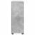 Dulap de depozitare Gri din beton 80 x 31 x 81 cm Lemn compozit GartenMobel Dekor