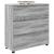 Dulap de depozitare Gri Sonoma 80 x 31 x 81 cm Lemn compozit GartenMobel Dekor