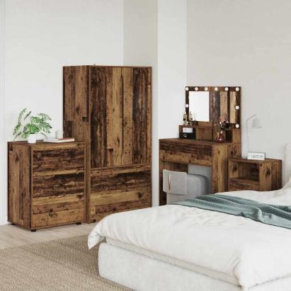 Dulap de depozitare Lemn Vechi 60 x 48 x 81 cm Lemn compozit GartenMobel Dekor