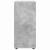 Dulap de depozitare Gri din beton 40 x 48 x 105 cm GartenMobel Dekor
