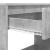 Birou cu sertar Gri din beton 100 x 50 x 78 cm Lemn compozit GartenMobel Dekor