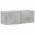 Dulap TV de perete 2 pcs Beton 60 x 31 x 29.5 cm Lemn compozit GartenMobel Dekor