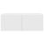 Dulap TV de perete Pe perete 2 pcs Alb Lucios 60 x 31 x 29.5 cm GartenMobel Dekor