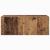 Dulap TV de perete Pe perete 2 pcs Lemn Vechi 60 x 31 x 29.5 cm GartenMobel Dekor