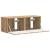 Dulap TV de perete 2 pcs Stejar artizanal 60 x 31 x 29.5 cm GartenMobel Dekor