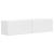 Dulap TV de perete 2 pcs Alb 60 x 31 x 29.5 cm Lemn compozit GartenMobel Dekor
