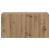 Dulap TV de perete Pe perete Stejar artizanal 60 x 31 x 29.5 cm GartenMobel Dekor