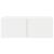 Dulap TV de perete Alb 60 x 31 x 29.5 cm Lemn compozit GartenMobel Dekor