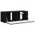 Dulap TV de perete Negru 60 x 31 x 29.5 cm Lemn compozit GartenMobel Dekor
