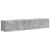 Dulap TV de perete 2 pcs Beton 60 x 31 x 29.5 cm Lemn compozit GartenMobel Dekor