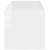 Dulap TV de perete Alb Lucios 60 x 31 x 29.5 cm Lemn compozit GartenMobel Dekor