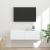 Dulap TV de perete Alb 60 x 31 x 29.5 cm Lemn compozit GartenMobel Dekor