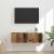 Dulap TV de perete Lemn Vechi 60 x 31 x 29.5 cm Lemn compozit GartenMobel Dekor