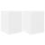 Dulap TV de perete 2 pcs Alb 30 x 31 x 40 cm Lemn compozit GartenMobel Dekor