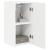 Dulap TV de perete Pe perete Alb 30 x 31 x 60 cm Lemn compozit GartenMobel Dekor