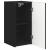 Dulap TV de perete Negru 30 x 31 x 60 cm Lemn compozit GartenMobel Dekor