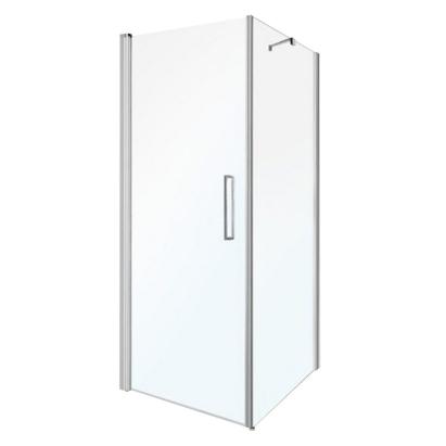 Kerra Cabină de duș pătrată Monica MONICA90 cu ușă batantă, 90x90x190 cm Mobalis Homvera