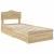 Cadru de pat cu sertar Stejar Sonoma 75 x 190 cm Lemn compozit GartenMobel Dekor