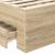 Cadru de pat cu sertar Stejar Sonoma 75 x 190 cm Lemn compozit GartenMobel Dekor