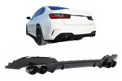 Difuzor Bara Spate si Tobe Ornament BMW 3 Series G20 G28 Sedan G21 Touring (2019-06.2022) Performance AutoTuning