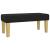 Pat box spring cu saltea, negru, 90x200 cm, textil GartenMobel Dekor