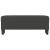 Bancă, gri închis, 100x35x41 cm, microfibră GartenMobel Dekor