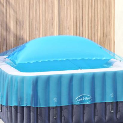 Pillow de Piscină albastru 400 x 200 x 140 cm PVC GartenMobel Dekor