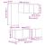 Unitate TV de Perete 5 pcs Stejar Artizanal Lemn compozit GartenMobel Dekor