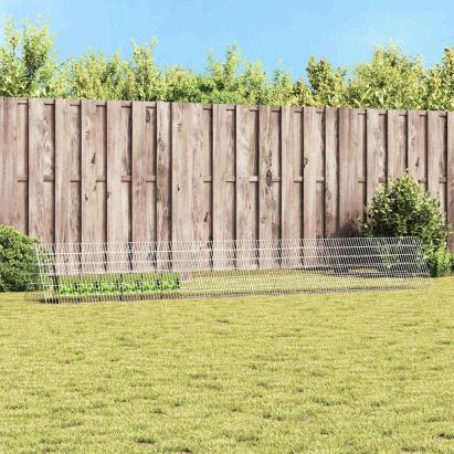 Custodie pentru iepuri Argintiu 650 x 55 x 55 cm GartenMobel Dekor