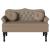 Bancă Chesterfield cu pernă Cappuccino 120.5 x 65 x 75 cm GartenMobel Dekor