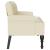 Bancă Chesterfield Crem 119.5 x 64.5 x 75 cm Piele artificială GartenMobel Dekor