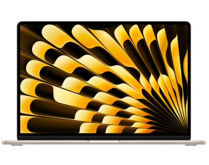 MacBook Air 15.3" Retina/Apple M4 (CPU 10-core, GPU 10-core, Neural Engine16-core)/24GB/1TB - Starlight - INT KB (2025) (Cto from MC6K4RO/A) NewTechnology Media