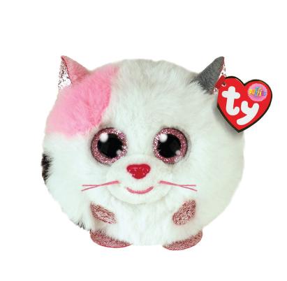 PLUS TY 8CM BEANIE BALLS MUFFIN PISICA ALBA SuperHeroes ToysZone