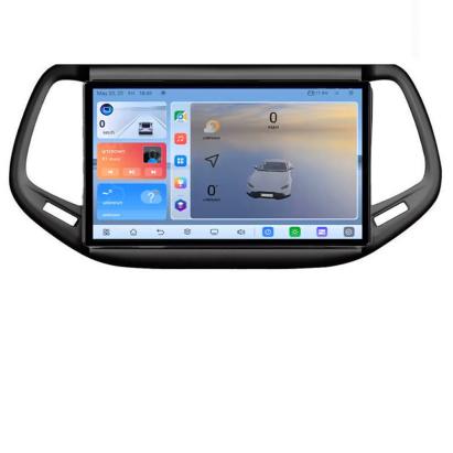 Navigatie Jeep Compass 2017 Manual C-732 Android 8 Core 2.2 Ghz 8+128 Qled 1K ADAS 4G LTE GPS 360 KIT-732+EDT-E410V3 CarStore Technology