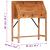 Birou de scris, 90 x 40 x 107 cm, lemn masiv de acacia GartenMobel Dekor