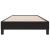Cadru de pat fără saltea, negru, 80x210 cm, catifea GartenMobel Dekor