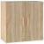 Dulap de perete, stejar sonoma, 60x30x60 cm, lemn compozit GartenMobel Dekor