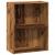 Bibliotecă, lemn vechi, 60x30x77 cm, lemn prelucrat GartenMobel Dekor