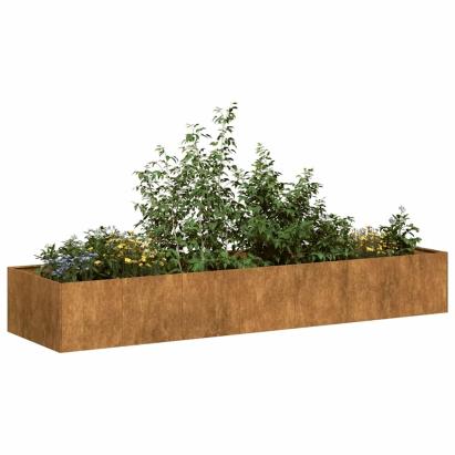 Jardinieră Rusty 280x80x40 cm Oțel pentru intemperii GartenMobel Dekor