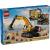 LEGO Excavator galben de constructii Quality Brand