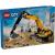 LEGO Excavator galben de constructii Quality Brand