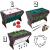 Masa de joc multifunctionala 3 in 1, fotbal, biliard si air hockey, 124x84x85 cm Household NewTrend
