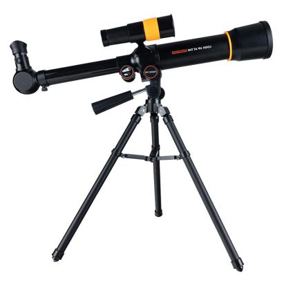 Telescop pentru copii cu stativ si 2 oculare pentru observarea cerului, 46x43x33 cm, negru Household NewTrend
