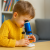 Microscop educational cu accesorii, marire 100x-250x, iluminare LED, suport smartphone, set pentru experimente Household NewTrend