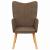 Scaun de relaxare, maro, material textil GartenMobel Dekor