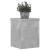Suport de plante, 2 buc., gri beton, 15x15x20 cm lemn prelucrat GartenMobel Dekor