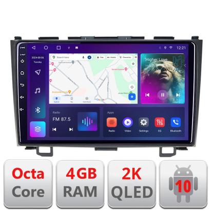 Navigatie Honda CR-V C-009 Android Octa Core Ecran 2K QLED GPS 4G 4+32GB 360 KIT-009+EDT-E409-2K CarStore Technology