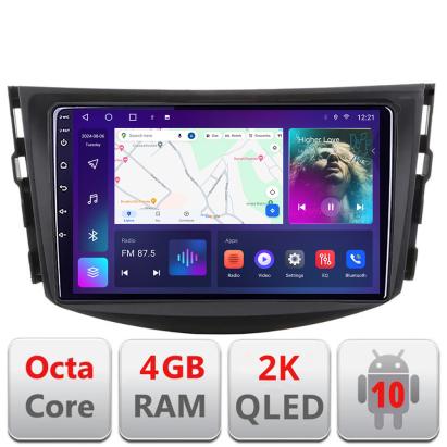 Navigatie Toyota RAV4 C-018 Android Octa Core Ecran 2K QLED GPS 4G 4+32GB 360 KIT-018+EDT-E409-2K CarStore Technology