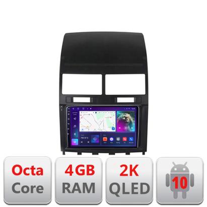 Navigatie VW Touareg 2004-2011 C-042 Android Octa Core Ecran 2K QLED GPS 4G 4+32GB 360 KIT-042+EDT-E409-2K CarStore Technology