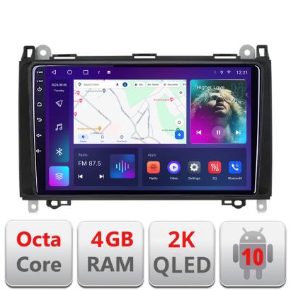 Navigatie Mercedes VW C-068 Android Octa Core Ecran 2K QLED GPS 4G 4+32GB 360 KIT-068+EDT-E409-2K CarStore Technology